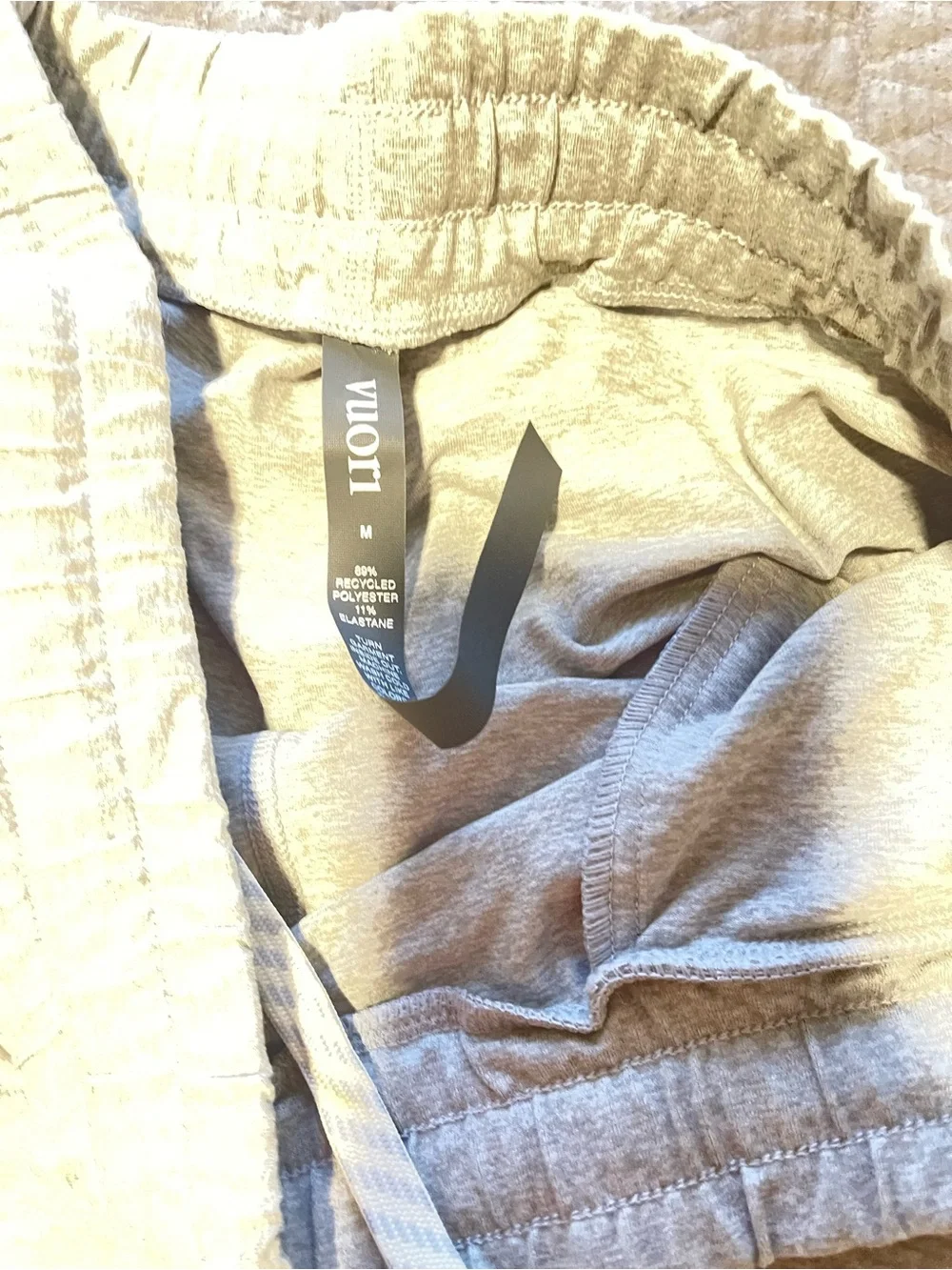 Vuori Light Gray Men's Joggers - Drawstring Sweatpants